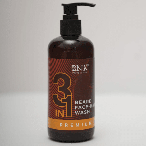 3 In 1 Beard Face-Hair Wash