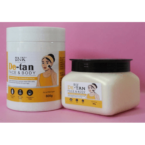 De-Tan Face And Body Tan Removal Cleanser Pack