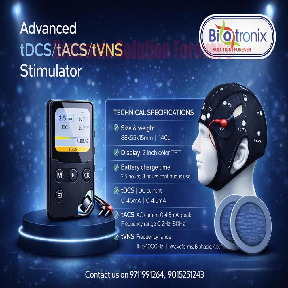Advanced Bio VNS-1 tDCS tPCS tACS tVNS Brain Stimulation Device