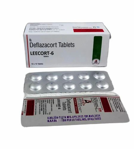 6mg Leecort Deflazacort Tablets