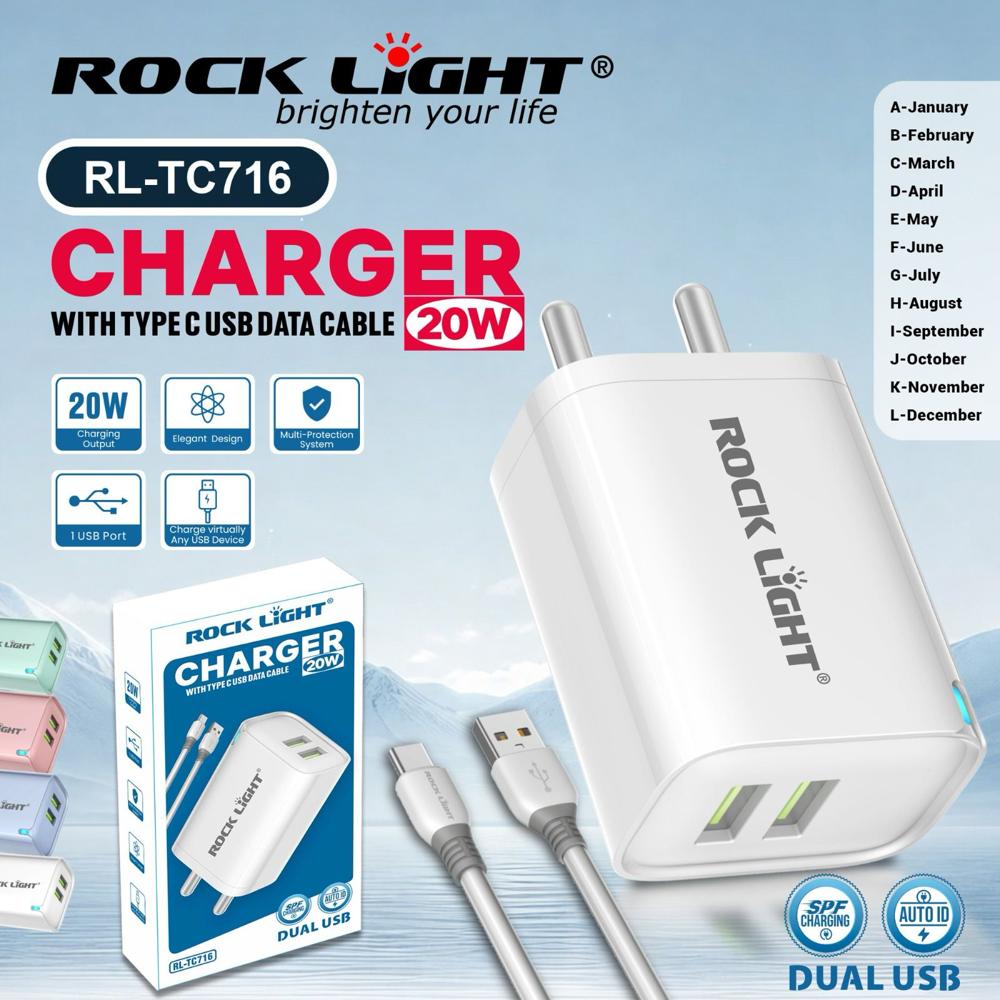 Rock Light Type C Rl-Tc716 - Charger Type: Mobile Charging