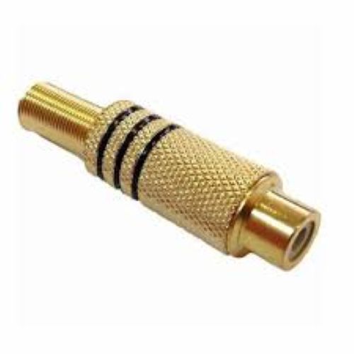 RCA Socket Gold Plated Extention Type