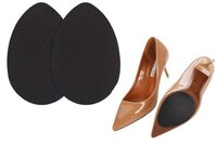 Anti Slip Shoes Pad 1 Pair - High-quality Rubber, Universal Size, Black, Peel-and-stick | Durable, Waterproof, Flexible, Textured Non-slip Grip