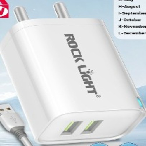 ROCK LIGHT RL-TC716 MOBILE CHARGER WITH V8 USB DATA CABLE