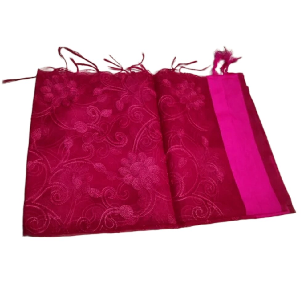 Banarasi Organza Kadai Silk Dupatta