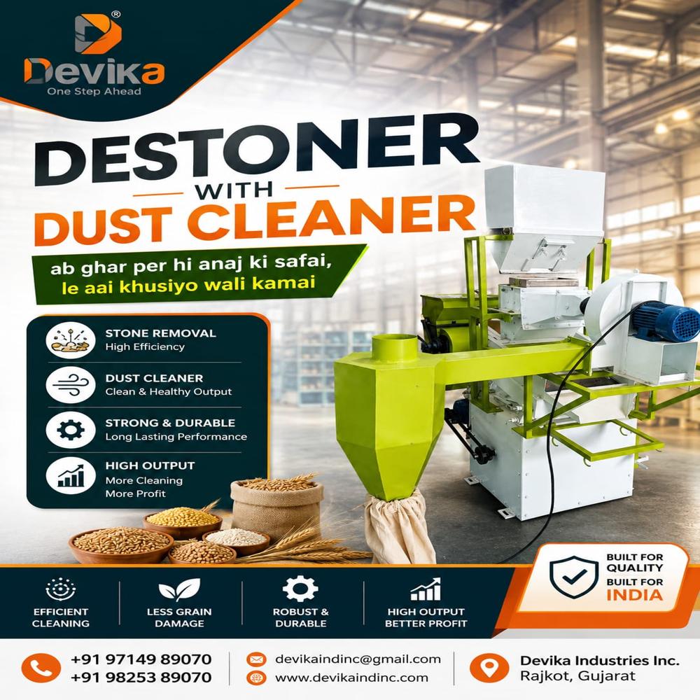 DESTONER WITH DUST CLEANER