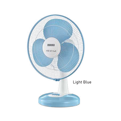 Mist Air Flow Light Blue Table Fan