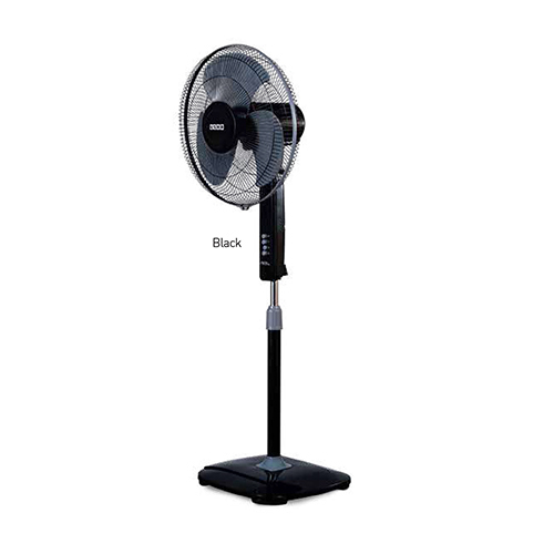 Striker Plus High Speed Black Pedestal Fan
