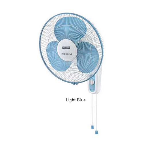 Mist Air Flow Light Blue Wall Fan