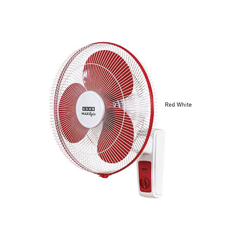 Maxx Air Red White Wall Fan