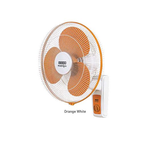 Maxx Air Orange White Wall Fan