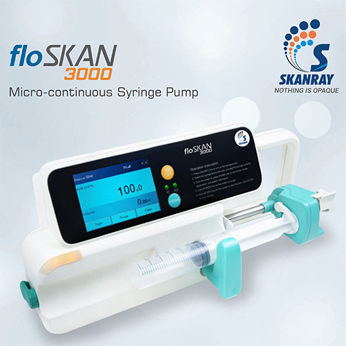 Floskan3000 Syringe Pump - Accuracy: 100 %