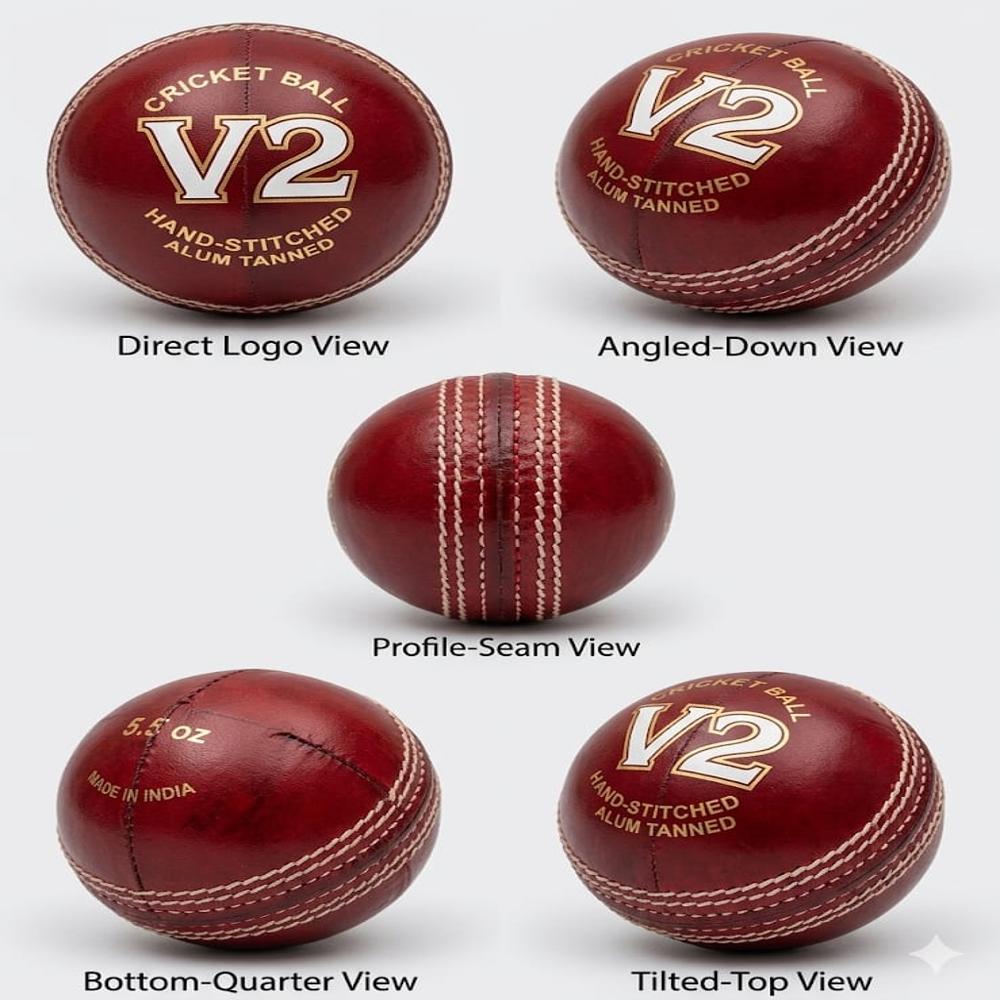 Leather Ball Red