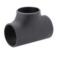 Carbon Steel Equal Tee - 1/2"-48" Diameter, Black Painted, Welded, Astm A234/asme Sa234, Bevel End, Pn6-pn160