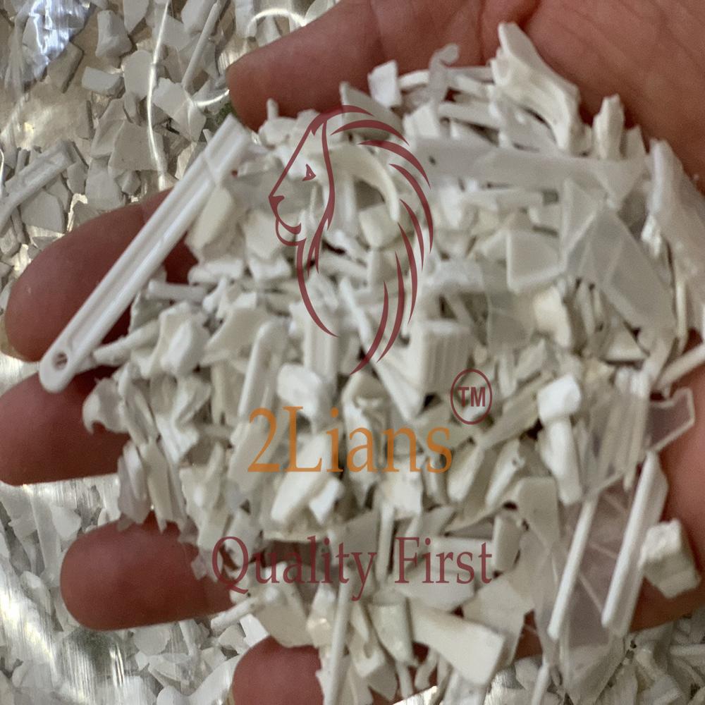 PP regrind from case/crates white and clear