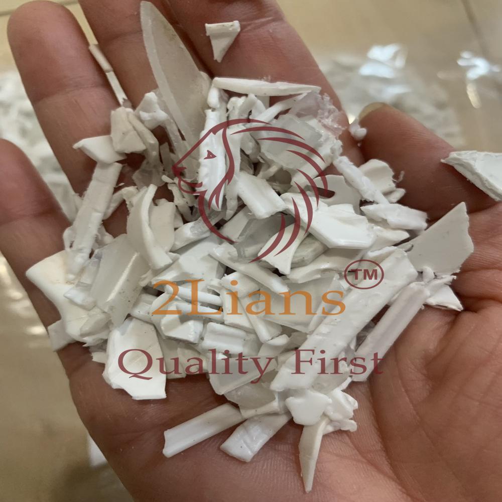 PP regrind from case/crates white and clear
