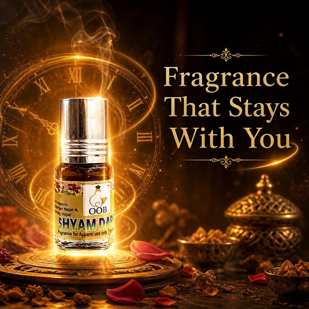 OOB Shyam Darbar Traditional Indian Attar Pack of 18 Vials (2.5ml Each)