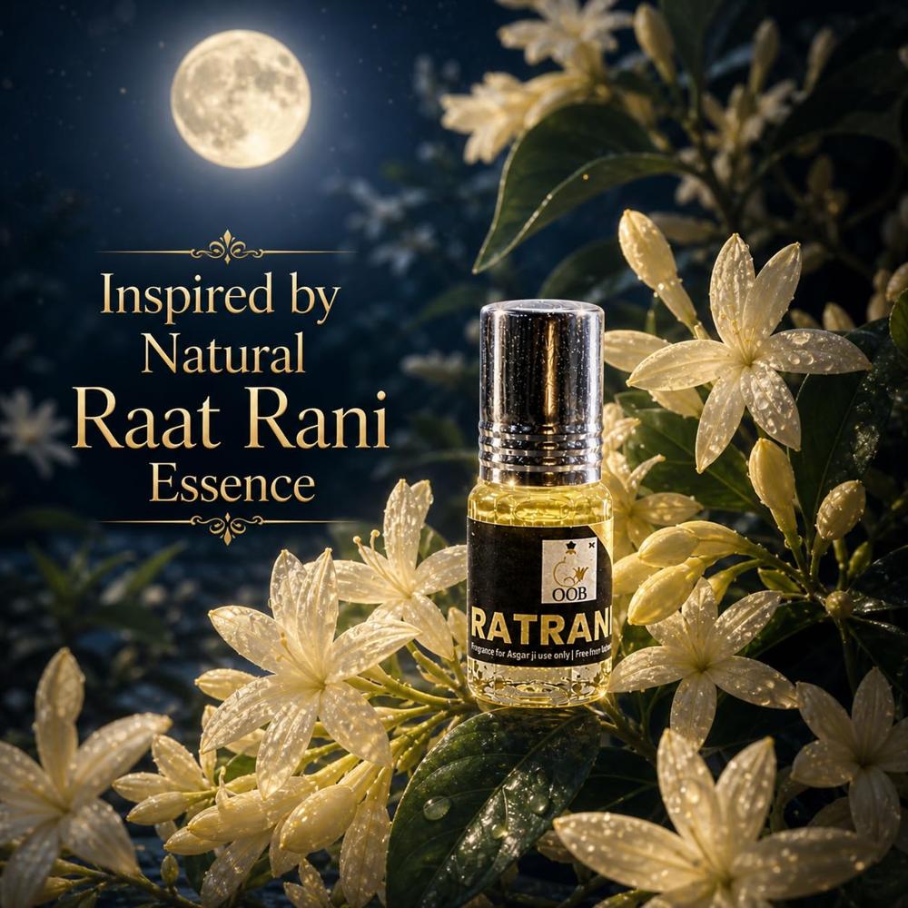 OOB Ratrani Attar Roll-On 2.5 ml X 18 pcs