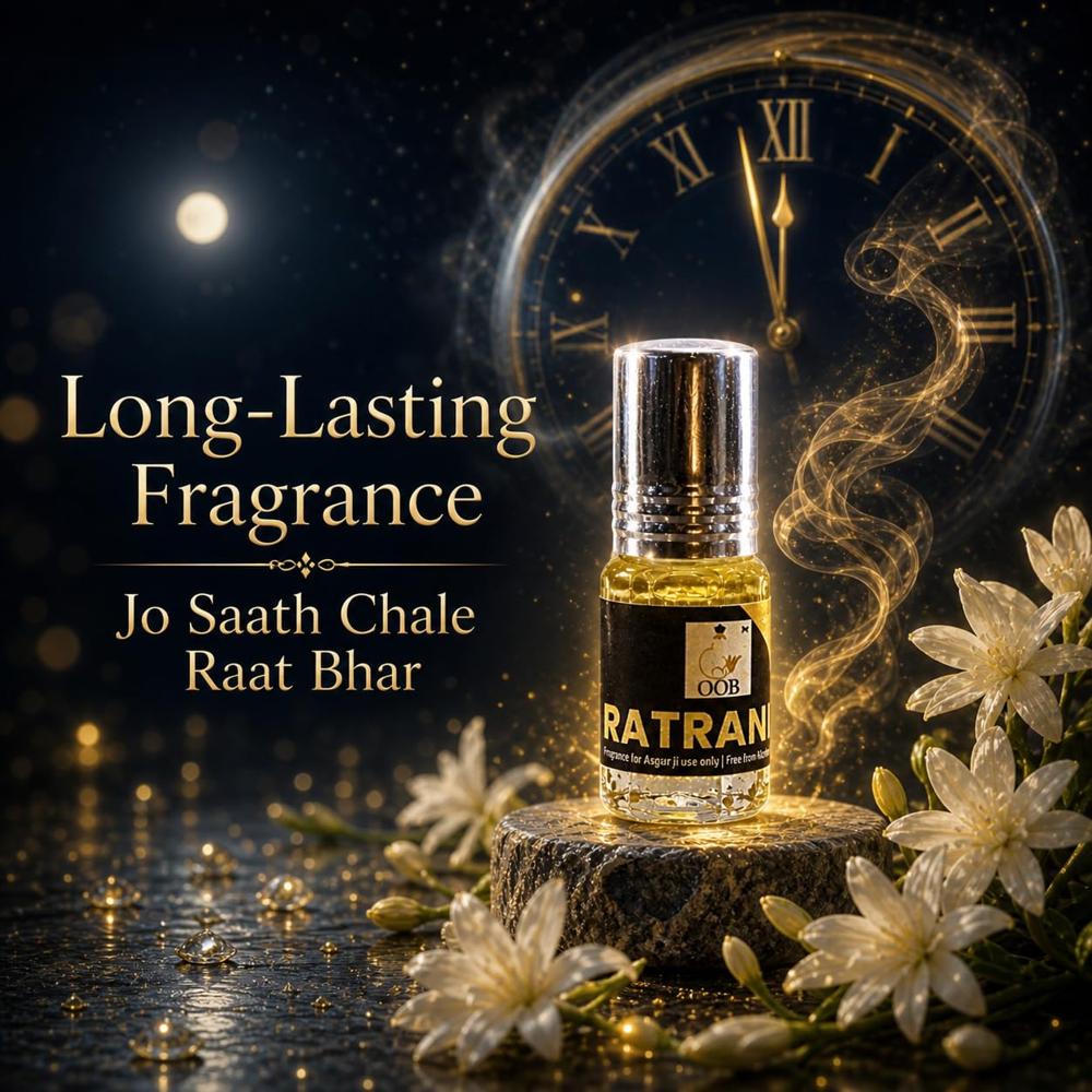 OOB Ratrani Attar Roll-On 2.5 ml X 18 pcs