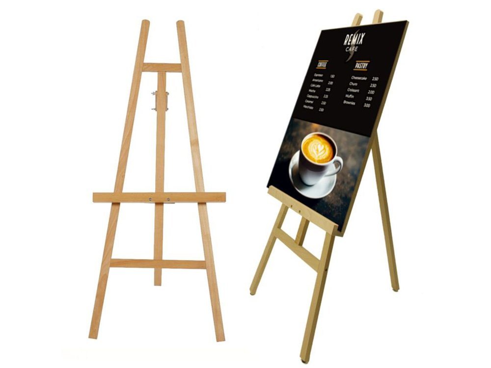 5 Feet Wooden Easel Stand