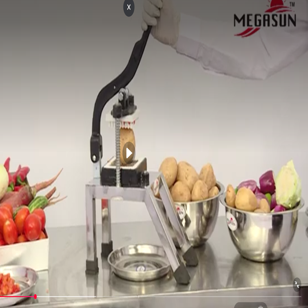 6 KG Finger Chips Machine (S.S)