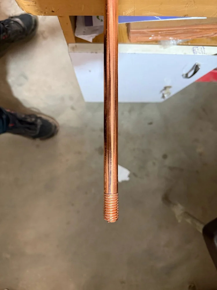 EARTHING KIT - THREAD TYPE ROD (TOPS + STAND) (1.5 MTR)