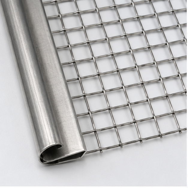 Ultrasonic Screening Mesh - Color: Silver