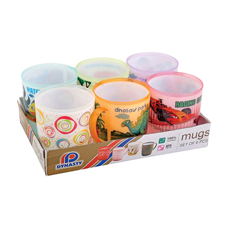 Good Day Coffee Mug 6 Pcs Pack With Tray