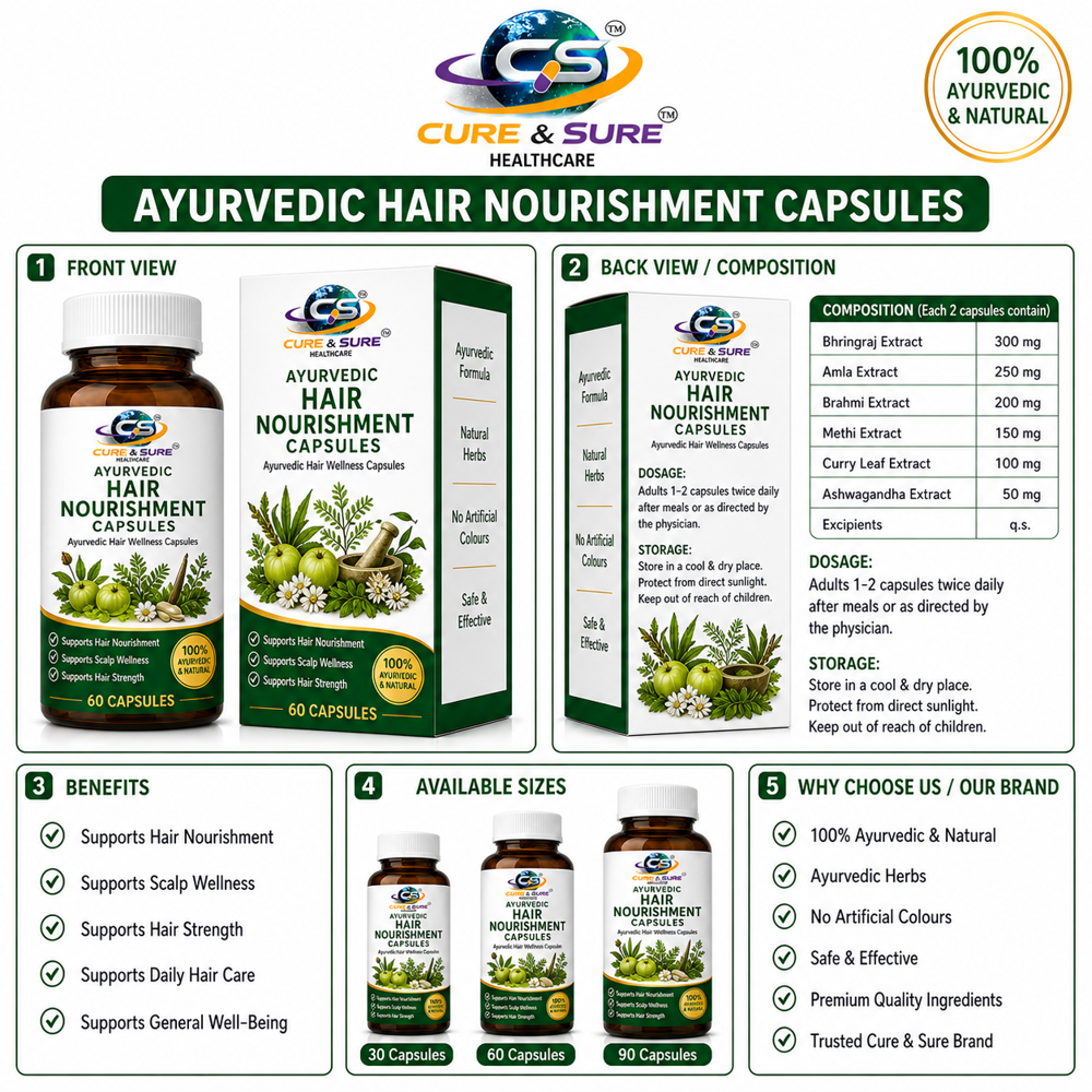 Ayurvedic Hair Nourishment Third Party Manufacturing