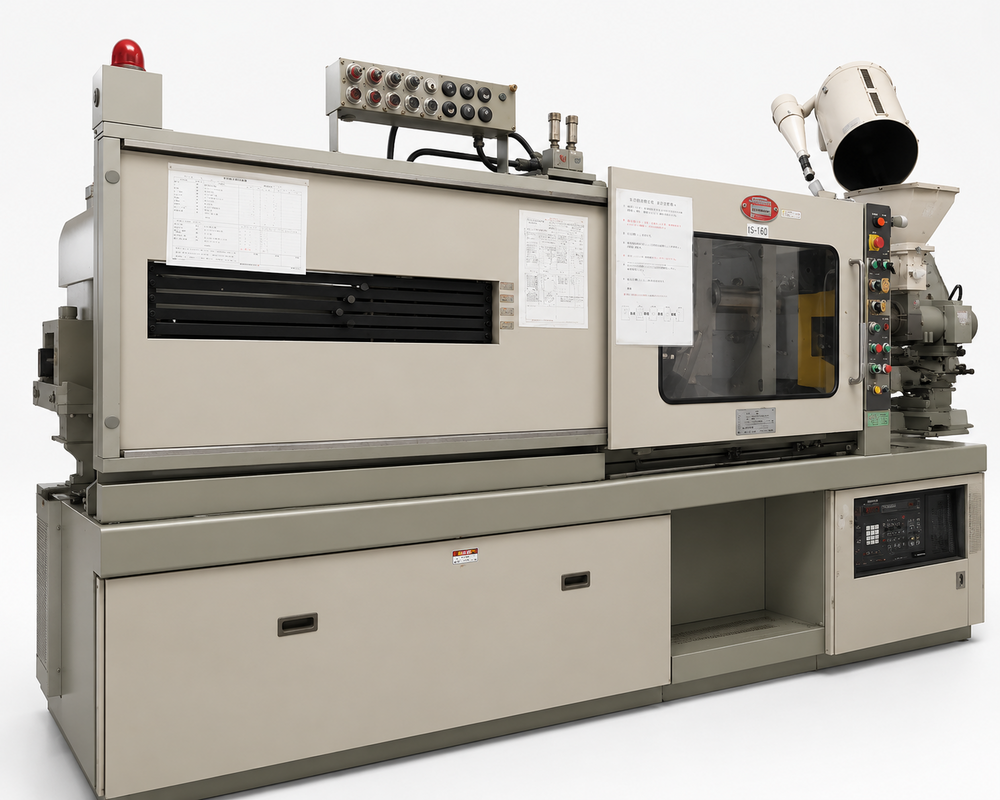 Nissei FE 160 Ton Injection Moulding Machine