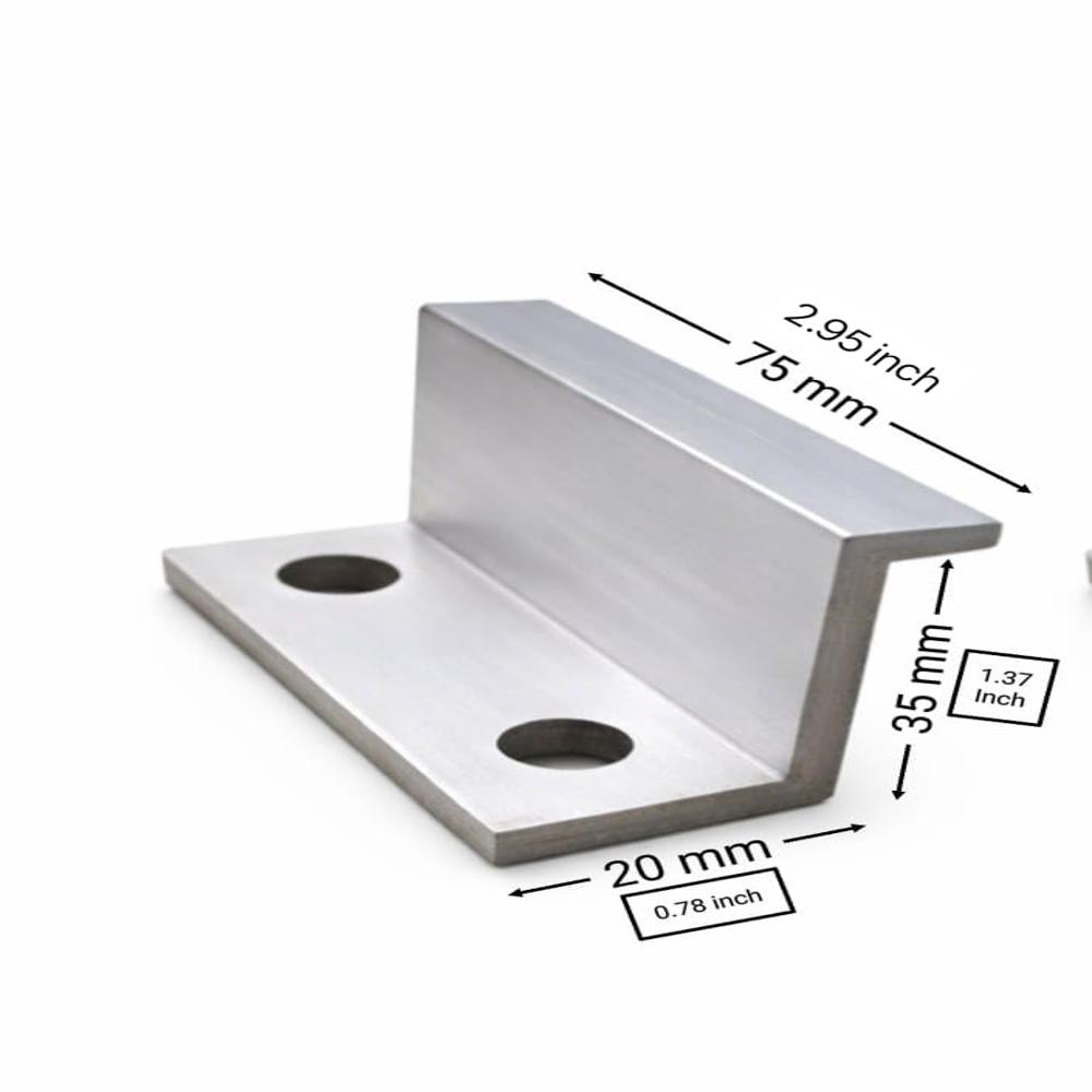 End Double Hole Clamp 30*75 - Application: Electrical
