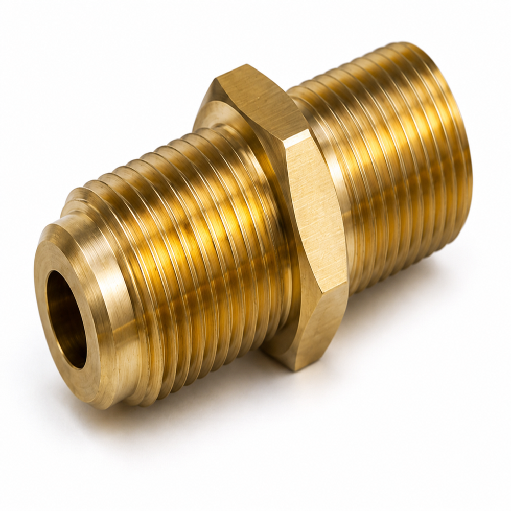 Cnc Machined Components - Material: Brass