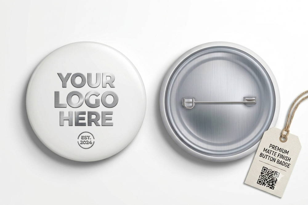 Round Metal Badges