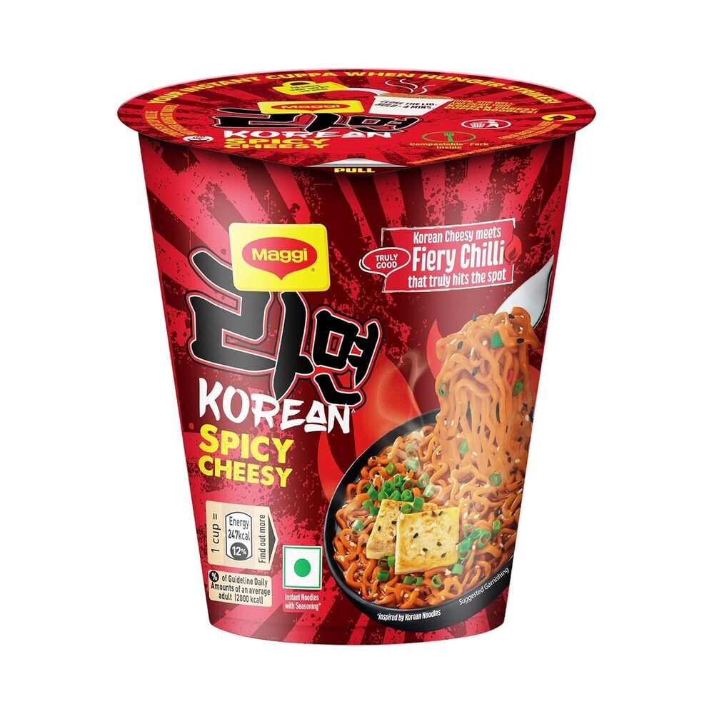 Maggi Cuppa Korean Spicy Cheesy