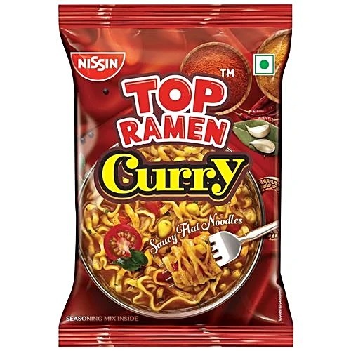 Top Ramen Noodles, Curry Veg