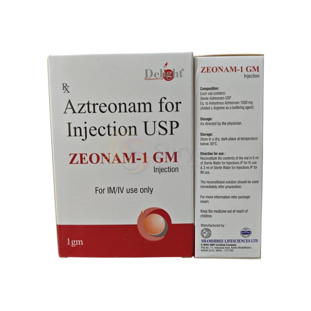 ZEONAM 1GM INJECTION