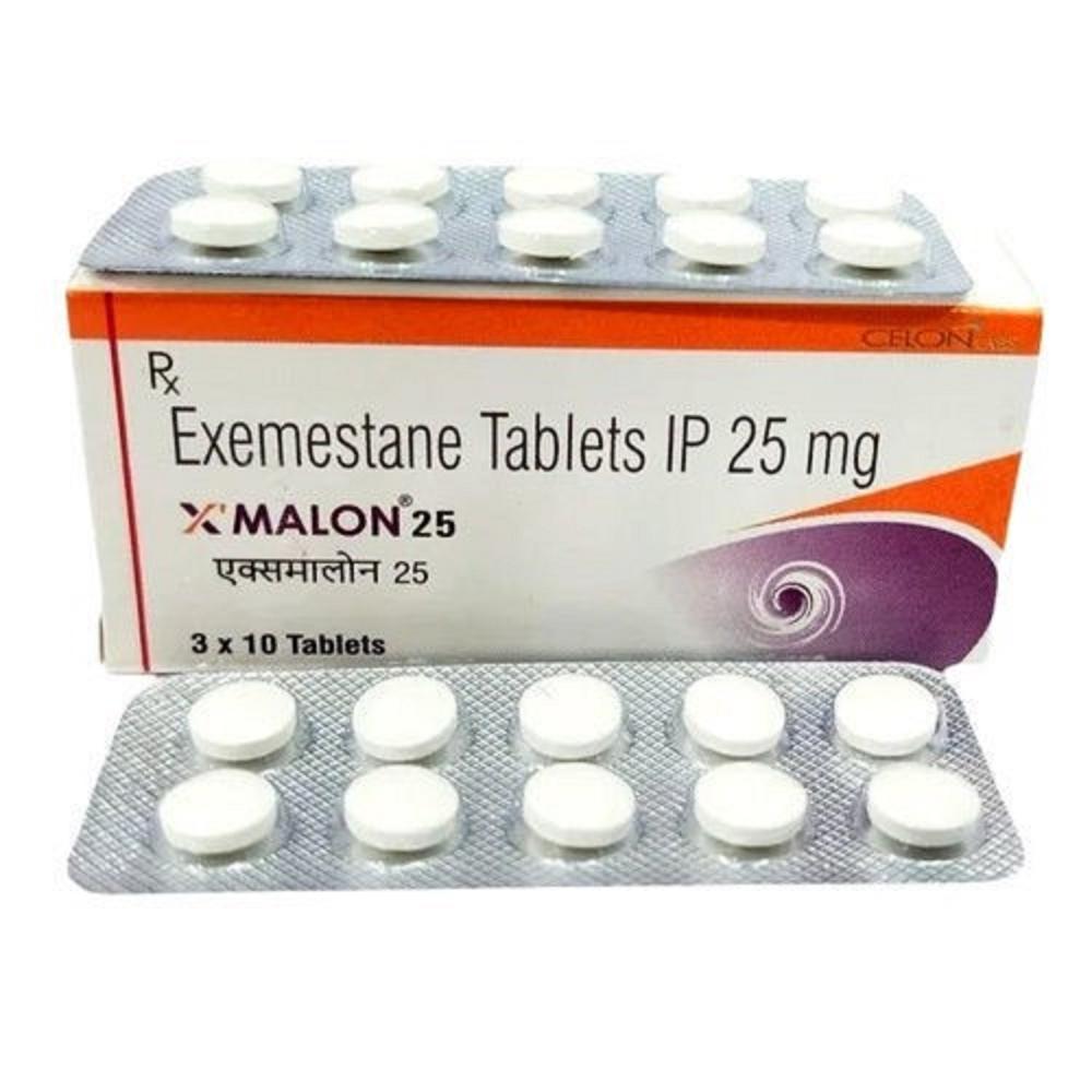 Malon Exemestane 25mg Tablet, Anti-Cancer Oncology Medicine