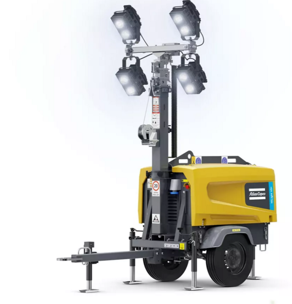 Atlascopco Lighttowers Hilight V5+ 2 Cylender - Warranty: 12-Month