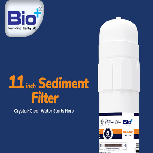 Bio+ Sediment 11 INCH Filter (White)