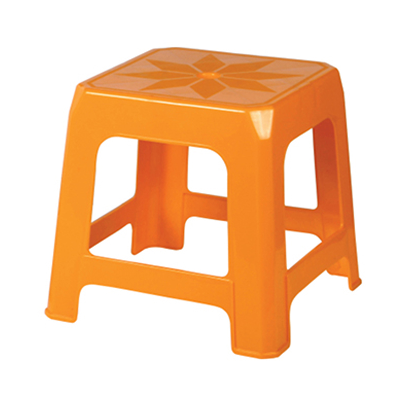 Square Roma Plastic Stool