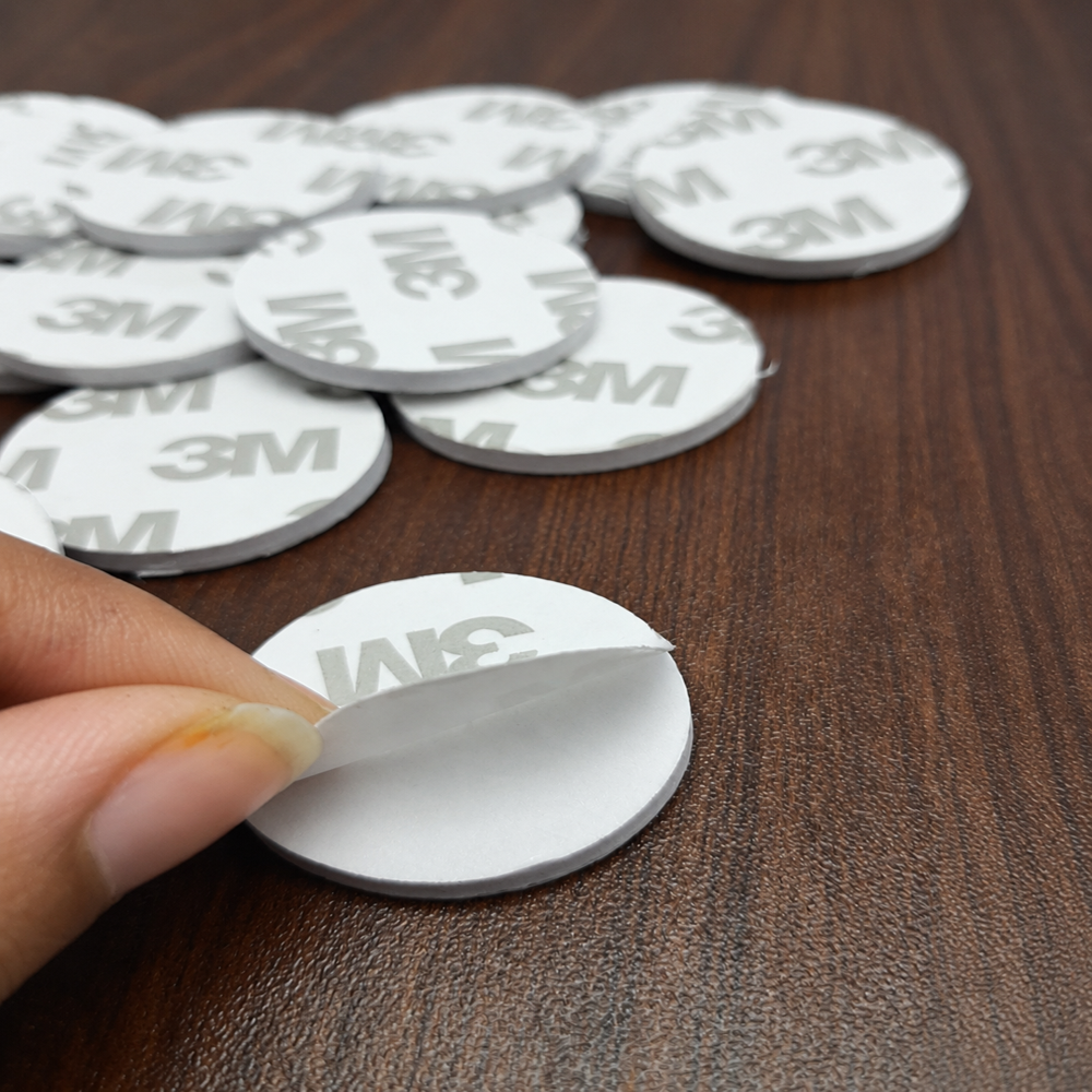 Double Sided Adhesive Tokens