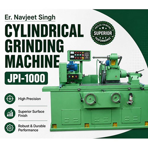 Cylinderical Grinding Machine Jpi-1000 - Capacity: 1000 Mm Between Centers