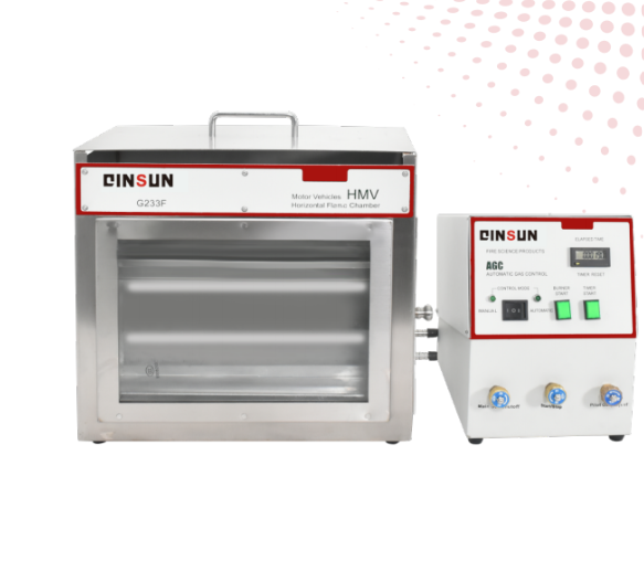 Fabric horizontal burning tester | Horizontal Flammability Test Chamber