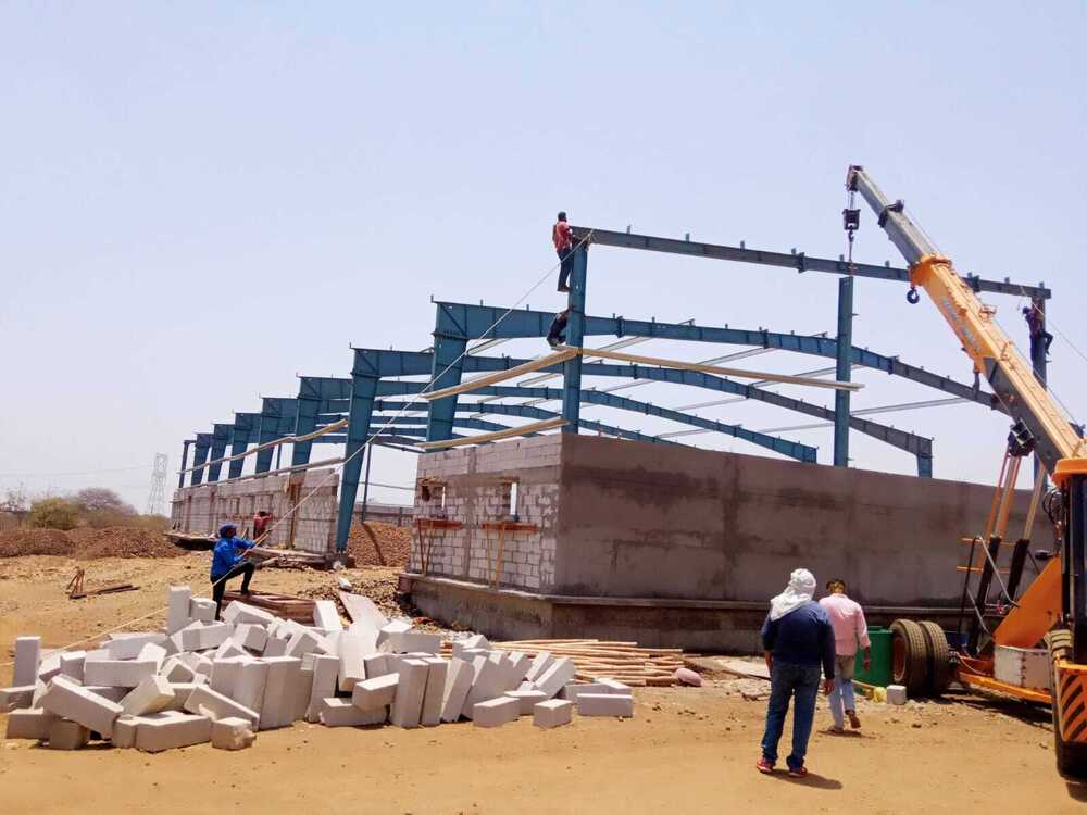 Industrial Structure Shed