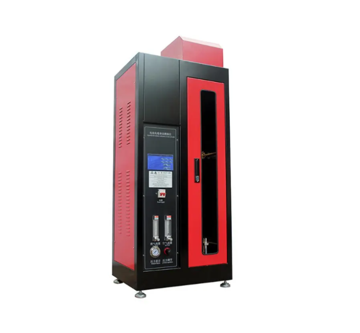 Electrical bushing flame retardant tester