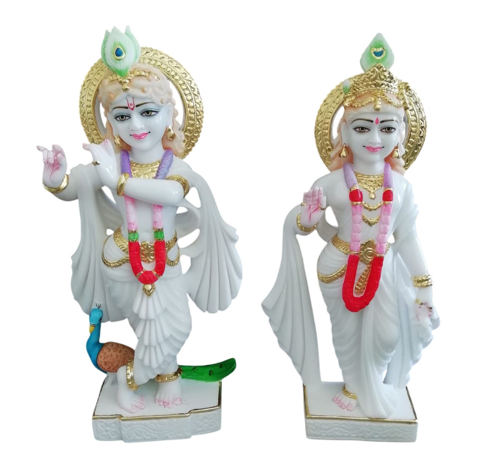 Marble Radha Krishna Vietnam Murti