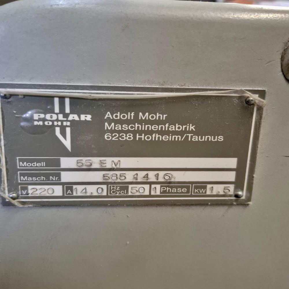 Polar 55 EM Paper Cutting Machine