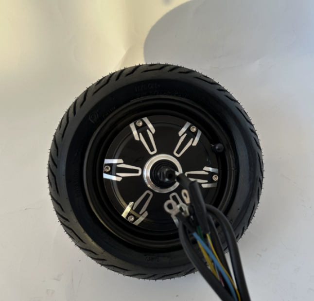 10-inch 2KW Ebike Motor High-Power DC Brushless Hub Motor with Vacuum Tire for Electric Scooter