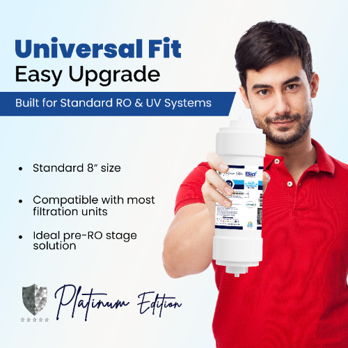 Bio+ UF Filter 8*2.5 INCH White