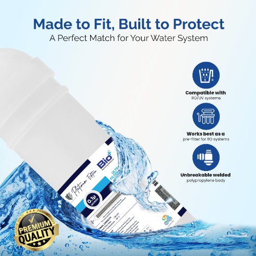 Bio+ UF 11 INCH Filter (Semi Transparent)